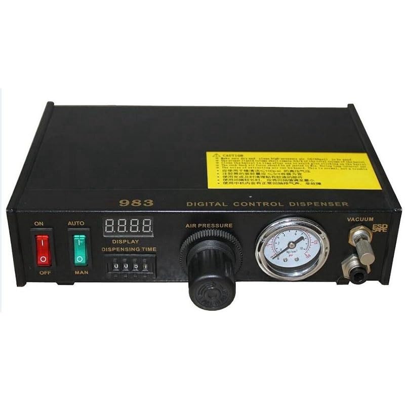 220V Auto Glue Dispenser Solder Paste Liquid Controller Dropper SP983 Dispensing System