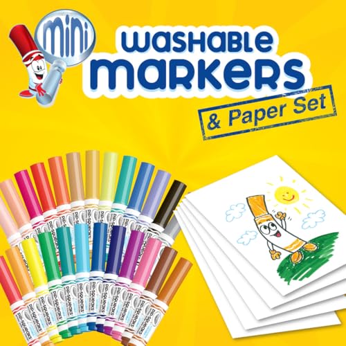 Crayola Pip-Squeaks Washable Markers 65ct, Coloring Art Supplies for Kids - image 7