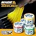 Magshion Car Cleaning Gel Dust Cleaning Gel for Car Vent, 4 Pack Auto Detailing Tools Home Office Detailing Jelly Keyboard Cleaner for Dust and Debris Removal (Multicolor)
