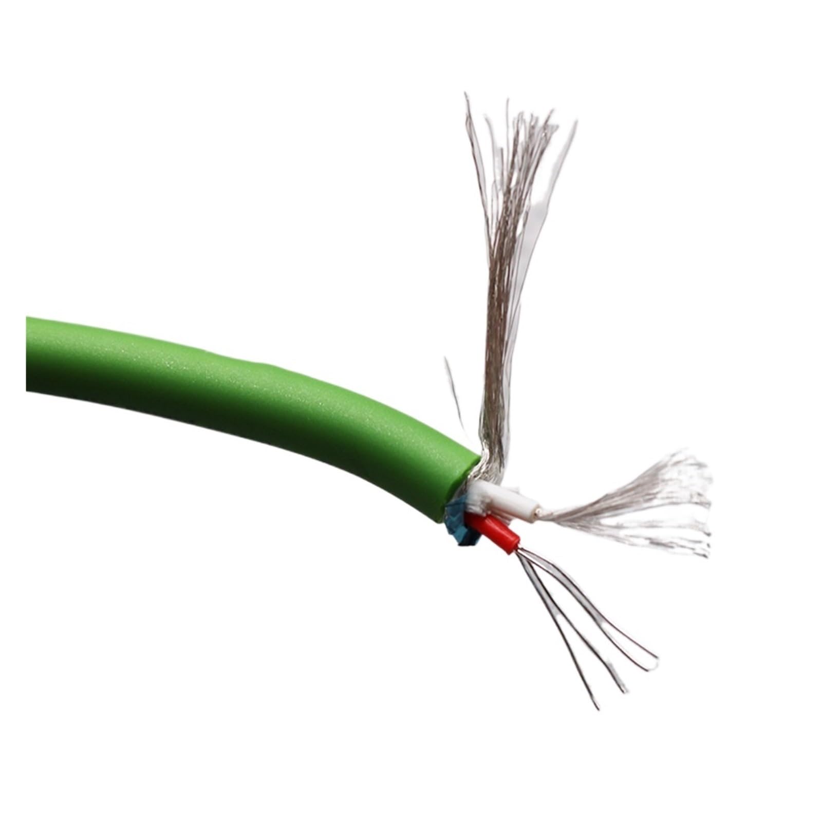 Przewody i kable UL (PVC) miedziany ekranowany kabel audio monokrystaliczny 7N kabel audio gorączka posrebrzany dwurdzeniowy przewód sygnału RCA Rozproszone kable audio HiFi