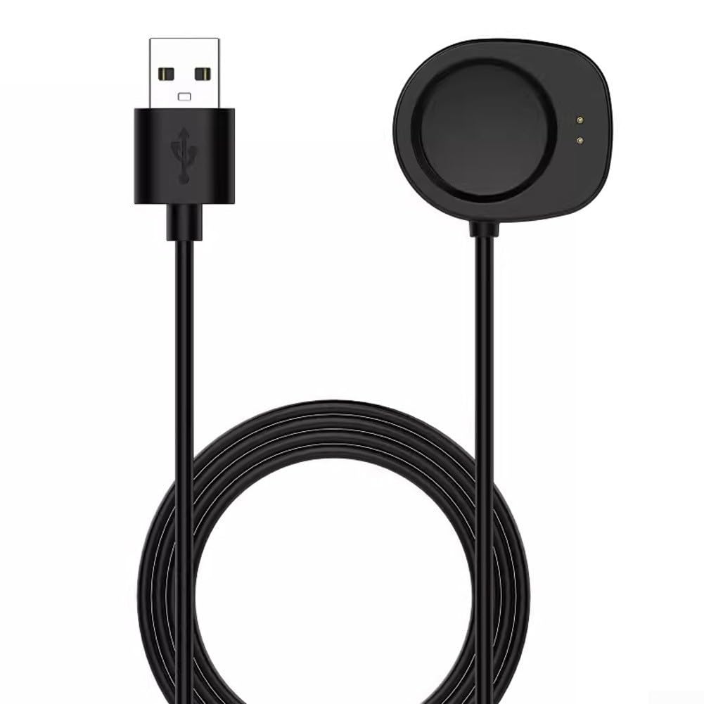 Amazfit A2445 / Cable de carga magnético Balance A2286, 100 cm de longitud, construido con TPE + ABS para un uso duradero y características de seguridad (negro)