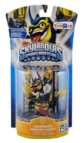 Skylanders Spyro's Adventure Character Pack Legendary Trigger Happy