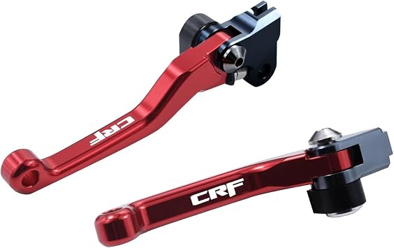CNC Motorcycle Billet Foldable Pivot Clutch Brake Lever Handle for CRF250R CRF450R 04-06