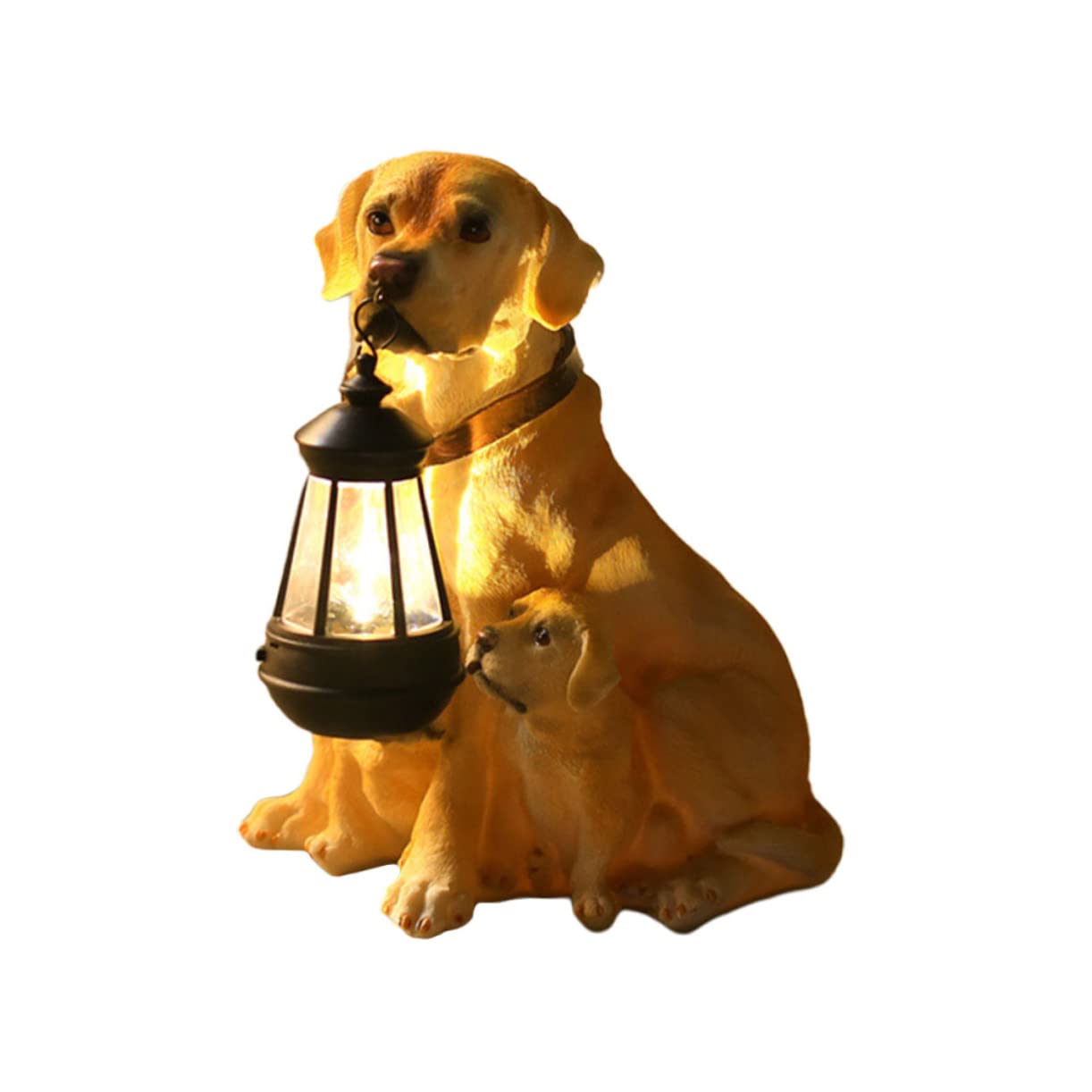 HEMOTON Forma Cane con Illuminazione Decorazione per Esterni Adatta per Cortili e Decorative per Atmosfera e Accogliente