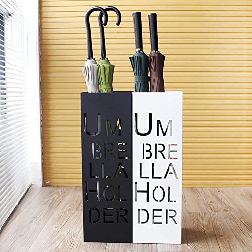 Porte-parapluie rectangulaire en fer pour garder votre salon propre et sec - 6