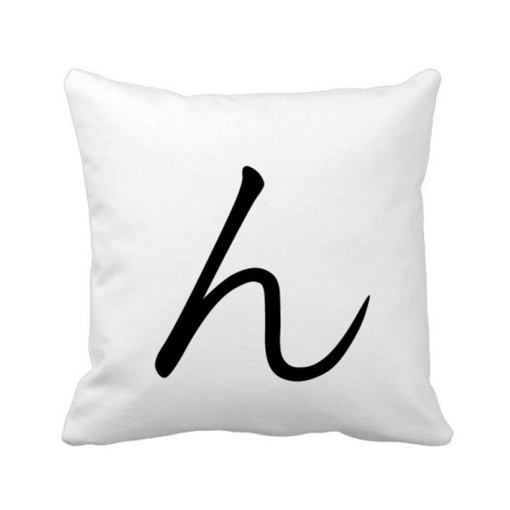 Housse de coussin N Katakana en tissage premium pour salon élégant