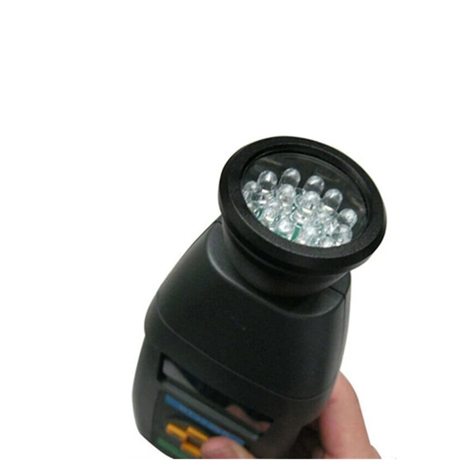 Cyfrowy bezdotykowy stroboskop błyskowy LCD, obrotomierz, miernik rewolucji fotoelektrycznej, tester prędkościomierza 60~19999 obr./min Precyzyjne pozycjonowanie