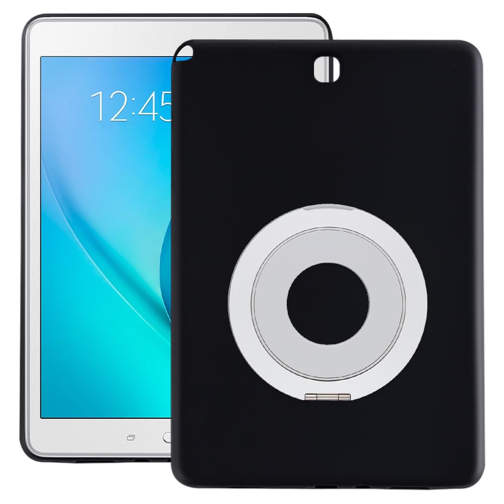 Protection Samsung Galaxy Tab A 9.7 design moderne noir et argenté - 8