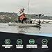 Newport X-Series 55lb Thrust Transom Mounted Saltwater Electric Trolling Motor w/LED Battery Indicator (36