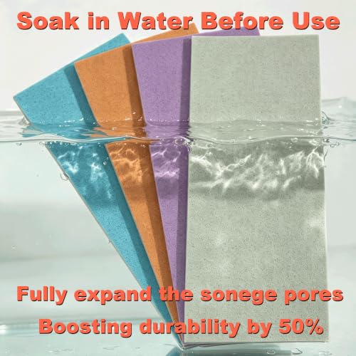 Image of Performance Foam Sandpaper Sheets: 4Pcs, 1000 1500 2000 3000 Grit | 9 x 3.6 Inch, Wet & Dry Use for Automotive Clear Coat Repair, Ultra Fine Sand Paper for Headlight Restoration