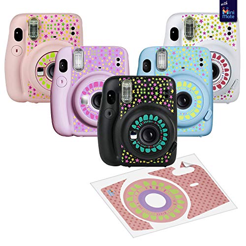 image for MiniMate Fujifilm Instax Mini 11 Instant Camera Sky Blue Compatible Ca
