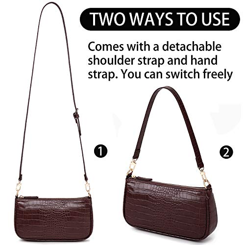 Image of lapsting Women Small Shoulder Bag Mini Purse Womens Crossbody Clutch Purses 90s Y2k Bags
