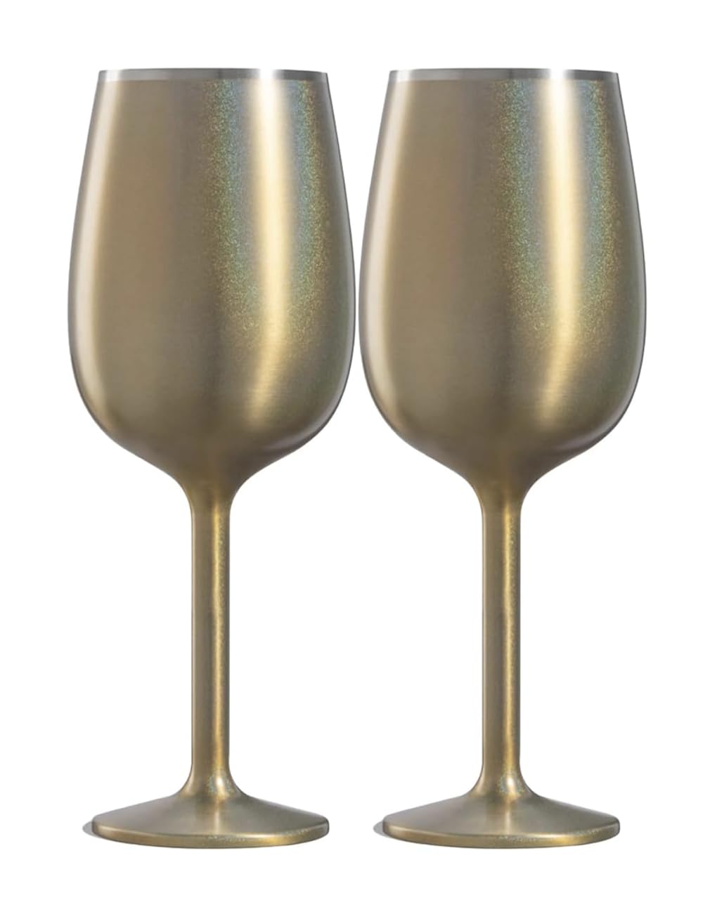 SNOWFOX Premium Vacuum Insulated, Triple Walled, Stainless Steel Wine Chiller w/Optimal fit to keep wine cold longer. Fits most Wine and Champagne Bottles. Non-Slip Silicon Base, Shimmer Gold — Amazon image 10