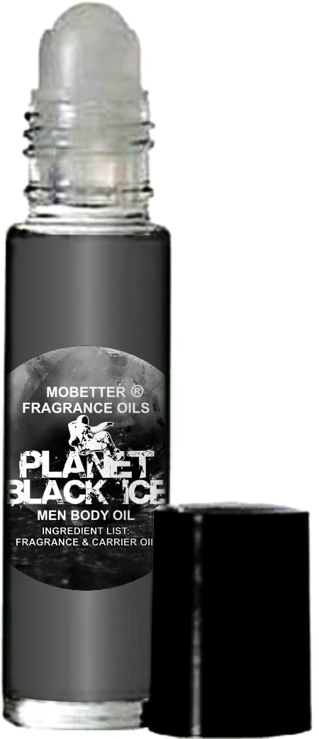 Planet Black Ice Men Fragrance Body Oil