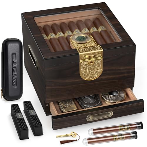 AWOTE Cedar Humidor Gift Set
