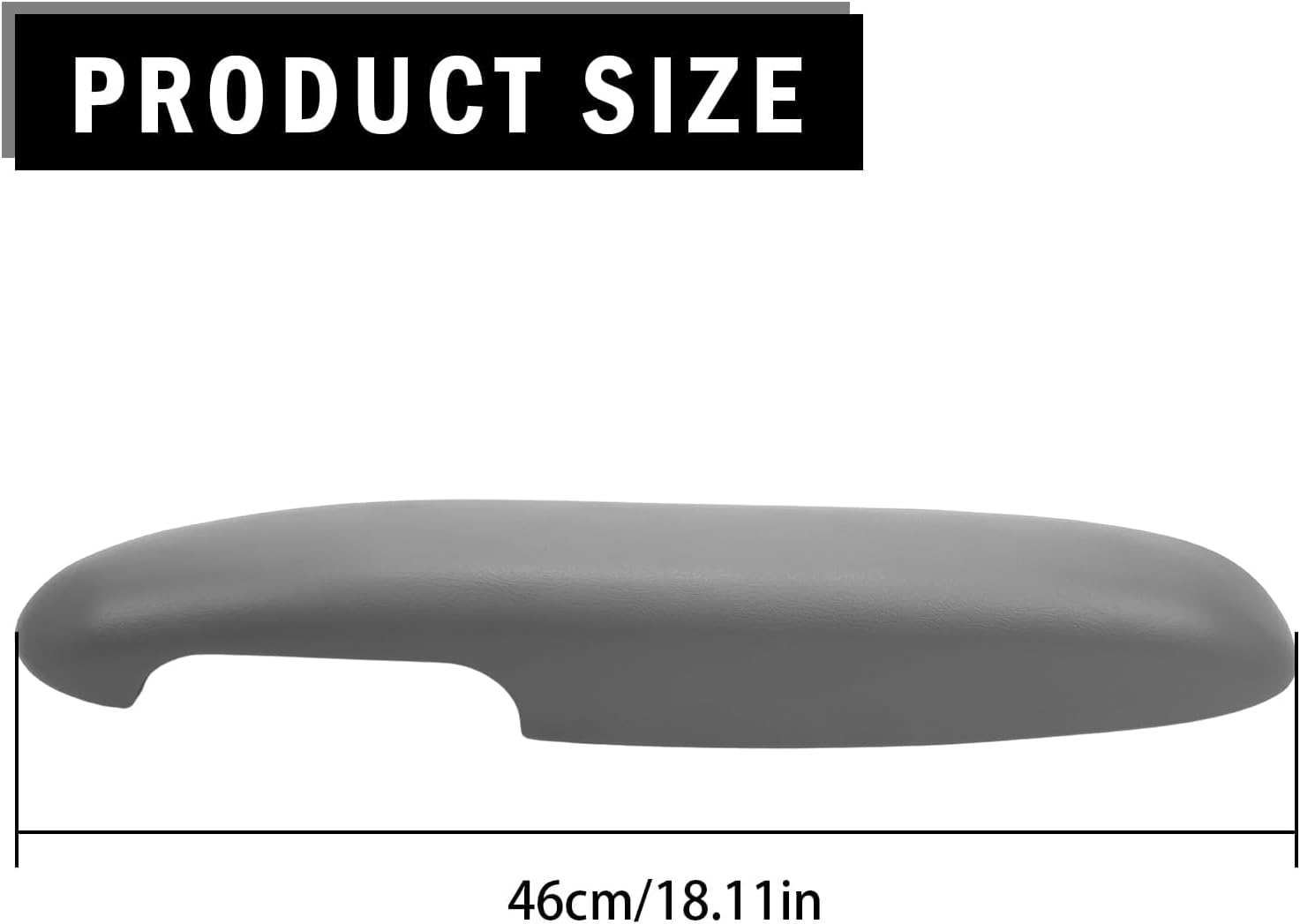 80979 80980 Front Door Arm Rest Pair Replacement for C/K1500 1995-1999 C/K2500/K3500 1995-2000 C3500 1995-2002 Silverado 1500 1999 Suburban 1500 2000 Door Armrest Left Right
