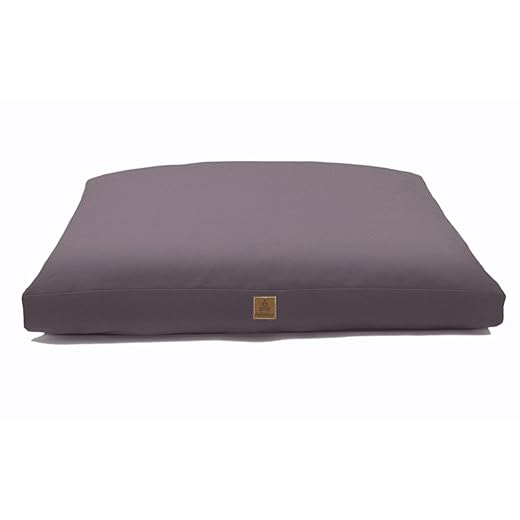 Zabuton Meditation Mat (36"×28"×3") Luxurious Meditation Cushion for Kneeling Sitting Large Floor Pillow Zafu/Bench-Washable Cotton Cover 100% Organic Cotton Filling (Dark Grey)