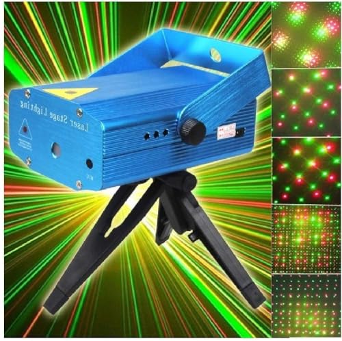 Drumstone (𝟭𝟬 𝗬𝗲𝗮𝗿𝘀 𝗪𝗮𝗿𝗿𝗮𝗻𝘁𝘆) Laser Stage Light RGB Sound Activated Party DJ Disco Lighting Effect – 𝐆𝐢𝐟𝐭 𝐟𝐨𝐫 𝐘𝐞𝐚𝐫-𝐄𝐧𝐝 & 𝐀𝐥𝐥 𝐎𝐜𝐜𝐚𝐬𝐢𝐨𝐧𝐬