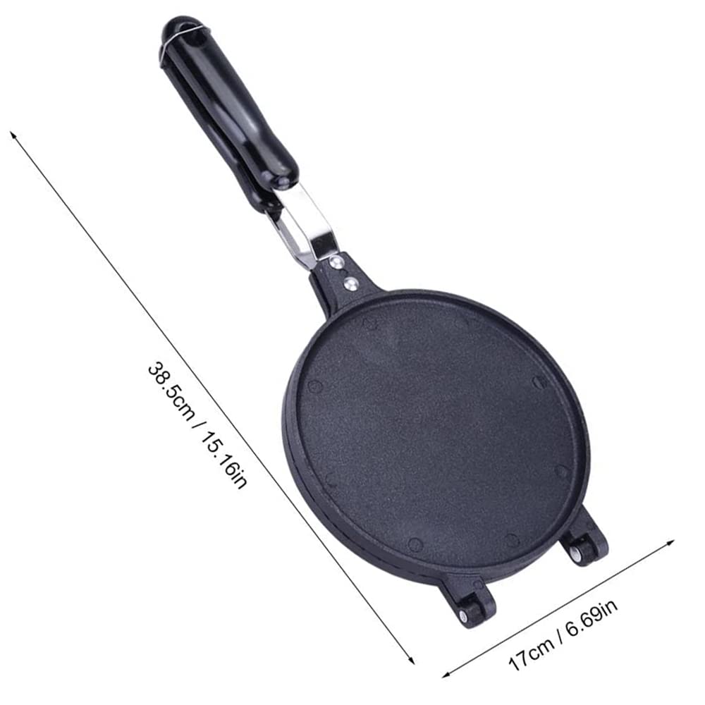Cono Gelato Waffel Piastra Cono Crêpière Pan per Croccante Frittata - Favo d'ape