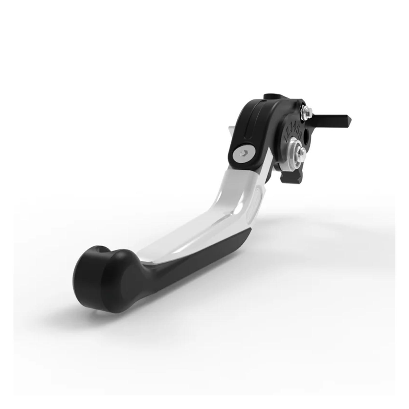 Drovian Hydraulic Brakes for Honda for Goldwing Motorcycle Handle Front Brake Lever Adjustable Foldable Extendable(Black-Silver)