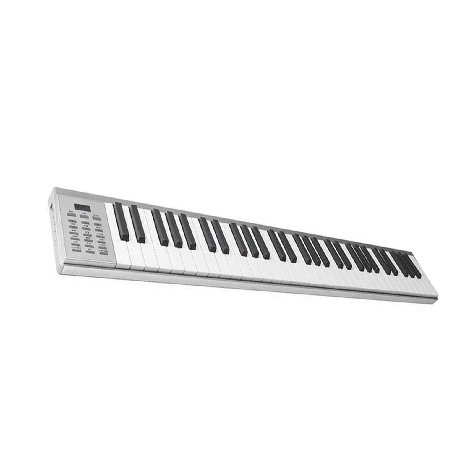 klawiatura elektroniczna Syntezator Pianino Cyfrowe Profesjonalny Przenośny Elektroniczny Instrument Muzyczny Controlador Keyboard (Color : White)