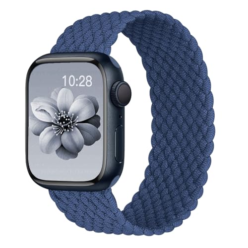 Braided Solo Loop for Apple Watch Band 40mm 42mm 41mm 38mm 44mm 46mm 45mm Ultra/3 2 49mm...
