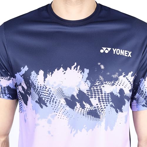 Image of YONEX Essentia Junior T-Shirt - Sustainable Performance | TruDry Moisture-Wicking | Cool, Dry and Comfortable | Round Neck | Light Weight | Eco-Friendly T-Shirt Recycled Plastic Bottles