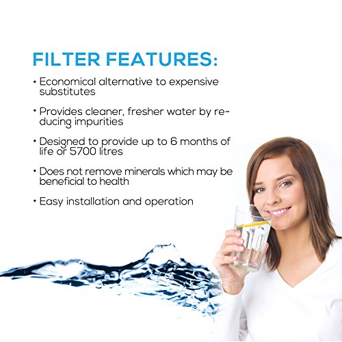 Filtre eau compatible 3M OCS CS-52 et Bosch Evolution 500 800 EcoAqua EFF-6026B - 7