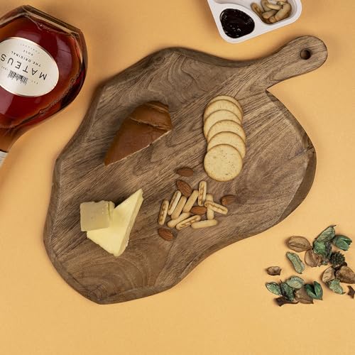 Tabla de cortar de madera con mango GoCraft 43x27 cm miniatura 6