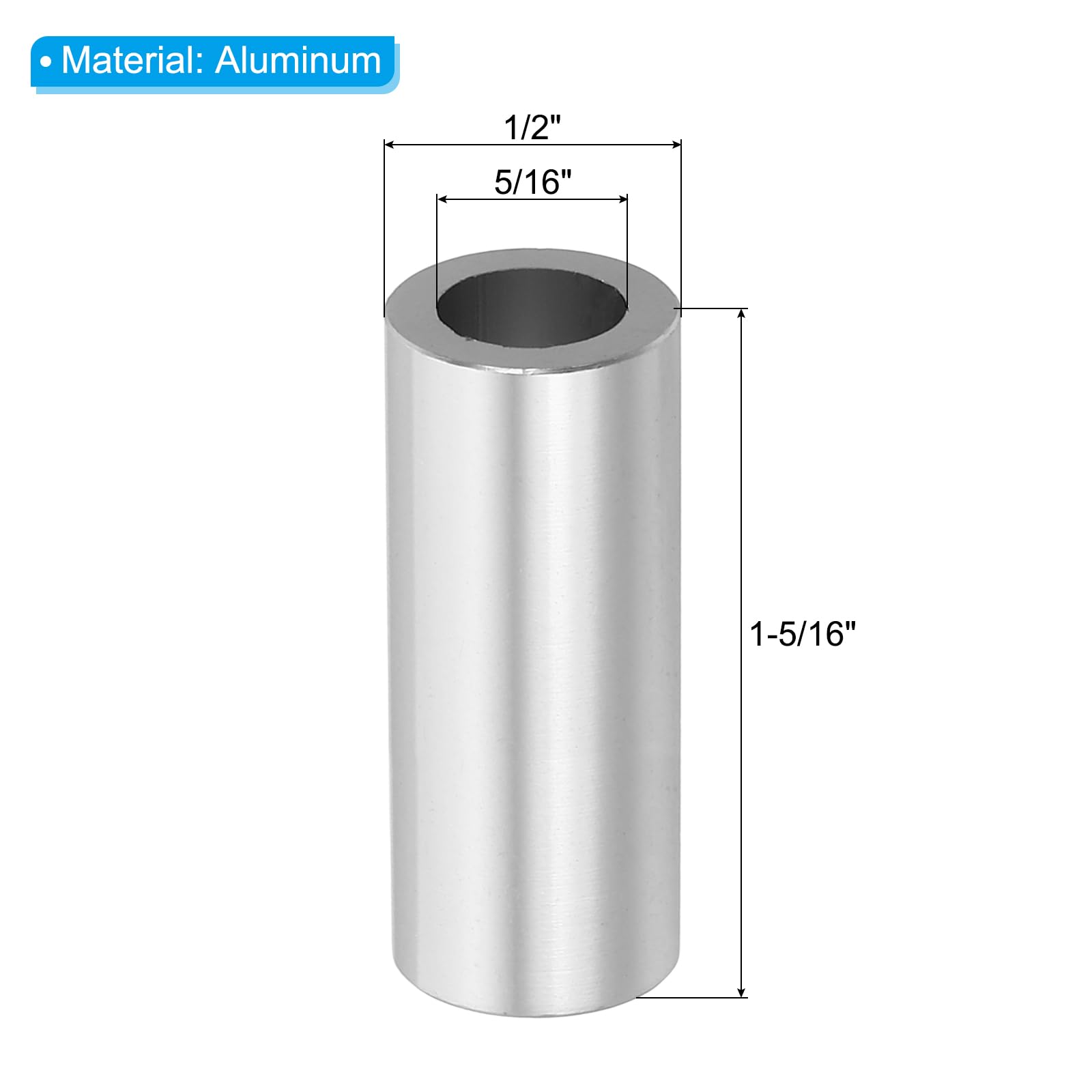 PATIKIL M8 Aluminum Spacers - Image 2
