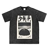 Bellelement Vintage Akira Anime T-Shirt N-Bomb Akira Manga Unisex Tee, L Black