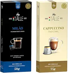 Cápsulas Compativeis Nespresso Café Cappuccino Café Italle