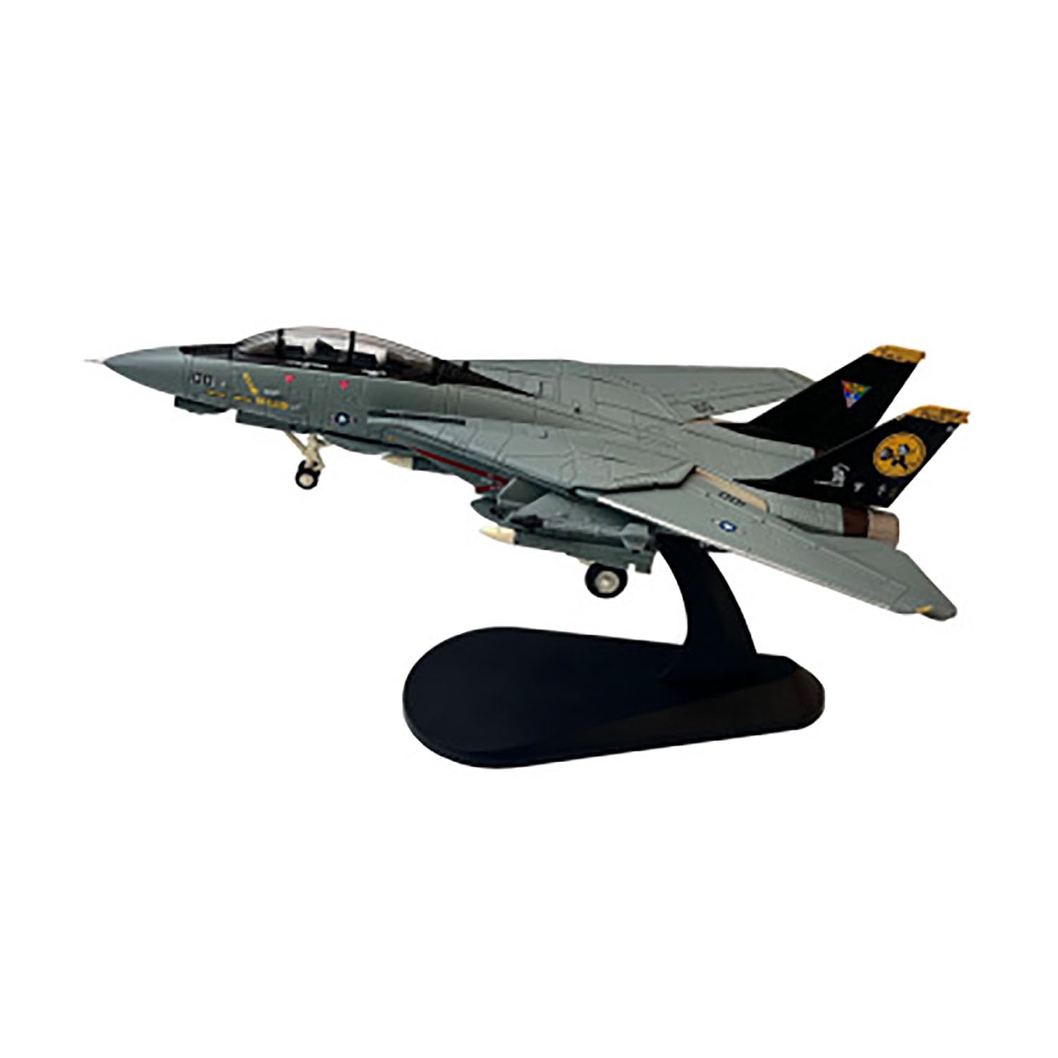 Amazon.co.jp: AZIZAT 1/100 F14トムキャットファイターモデル飛行機