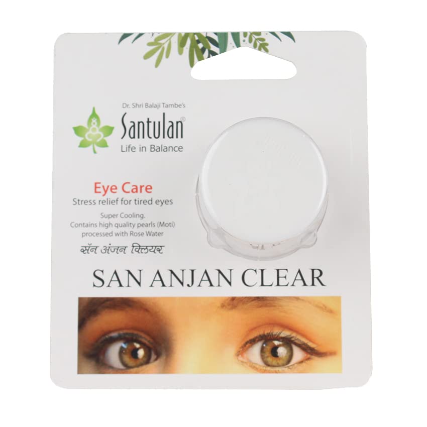 Santulan Ayurveda, San Anjan Clear-2GM Each, (Pack Of 1), For Eyes Care and get Golden Oldie Herbs®, Sukanthi Pills-1gm