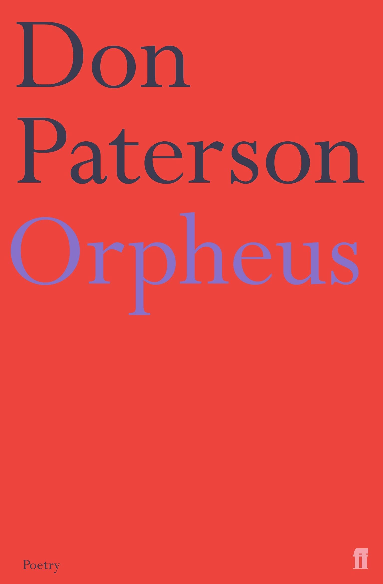 Orpheus by Don Paterson PAPERBACK 9780571222704