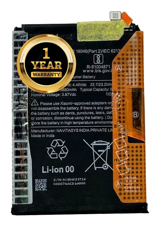 Image of Original BN63 Batery Compatible with Redmi 1 and Redmi 1 Prime 2161119AG, 2161119BI, 2161119DG, 2161119AL with Warranty