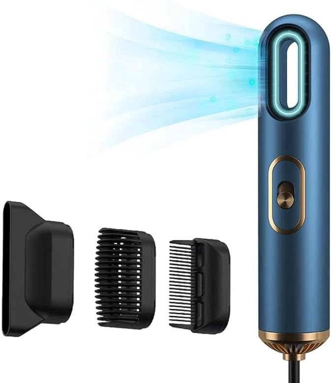 [5 Years Warranty] Multifunctional 3-in-1 Hot Air Comb, Hair Dryer, Curling Iron & Straightener, Fast Heating, Gift for Women & Girls, All-in-One Hair Styler