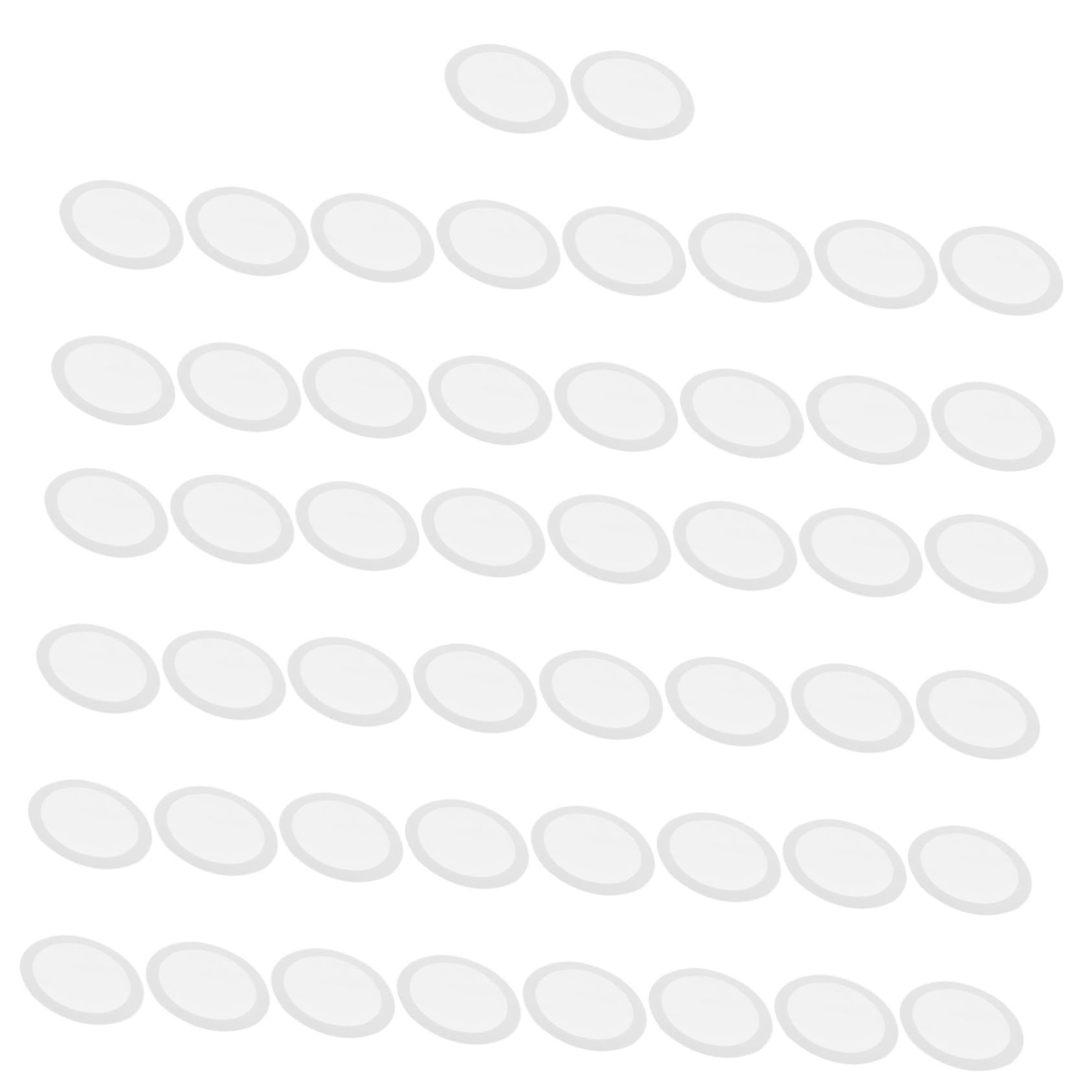 Toddmomy 50PCS Durable Flute Diaphragms Membranes Instrument Supplies for Crisp Sound Easy to Install and Remove Material