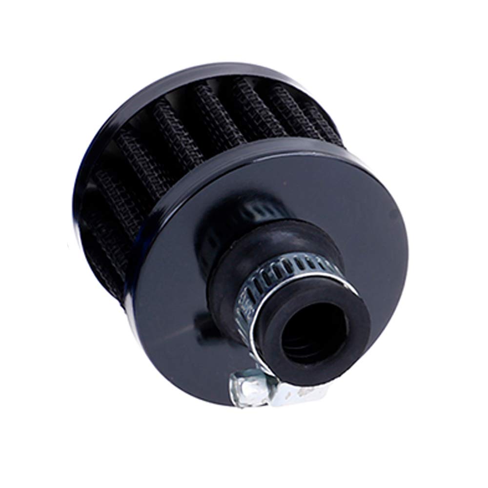 Mintice 42mm Auto Luchtfilter Sportluchtfilter Luchtinlaatfilter Luchtkoeling Motorfietsen Universeel Cone Koud Schoon Turbo Ontluchting Zilver
