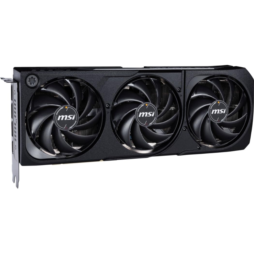msi Tarjeta gráfica GeForce RTX 5070 Ti Shadow 3X OC, 16 GB GDDR7, 28 Gbps, 256 bits, 1406 AI Tops, DLSS 4, creación de contenido IA, inferencia LLM local, DP 2.1b x3, HDMI 2.1b, con soporte para GPU