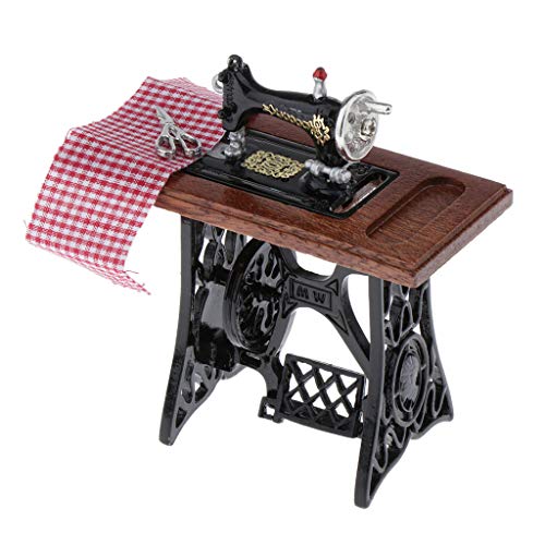 Encuentra reviews de Mueble maquina coser que Puedes comprar On-line. 29 simhoa 1:12 de Coser de Muebles en Miniatura de con Tela de Tijeras