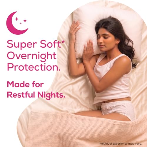 Image of Evereve Super Soft Period Panty For Girls & Women, (L-XL), 10 Pcs, 360 Degree Overnight Coverage, Ultra-Soft Top Layer, High Absorbency For Heavy Flow, Maternity Postpartum Disposable Panty