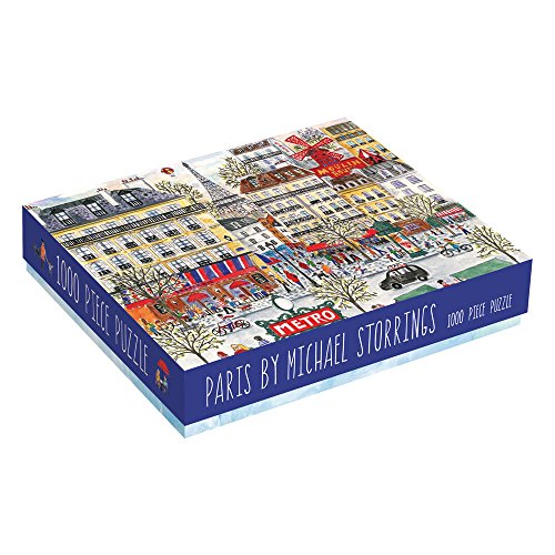 Galison Michael Storrings Paris 1000 Piece Puzzle