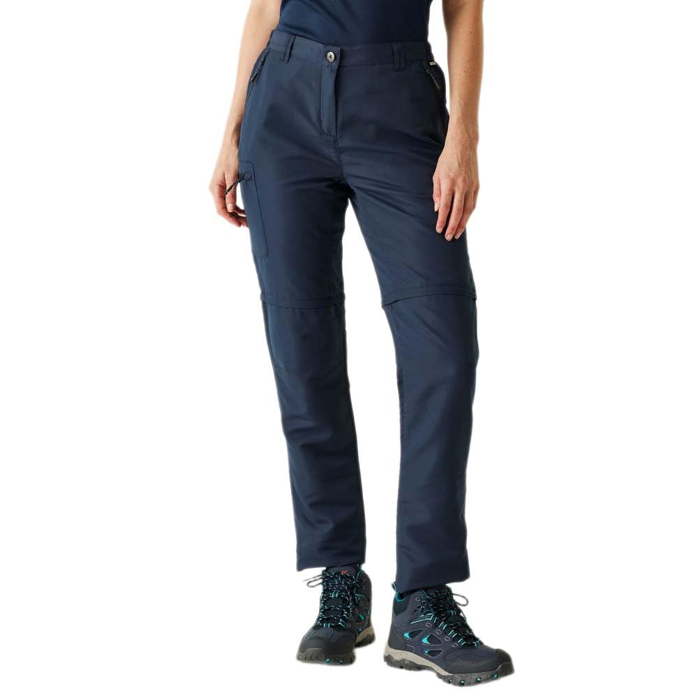 Regatta Womens Chaska Zip Off Trousers III Navy