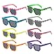 Thug Life Sonnenbrille: 8 Paare Pixel Sonnenbrille, Bunt Pixel Brille Thug Life Brille für Erwachsene, Thug Life Party- Sonnenbrille, Mosaik Brille Lustige Sonnenbrille für Geburtstagsfeier Karneval