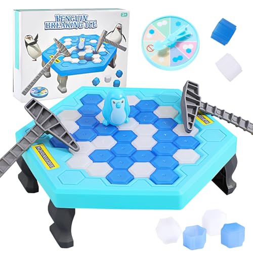 JWTRSVTY Juego de Rescate de Pingüino - Crack de Hielo, Rompecabezas Divertido para Niños 3+