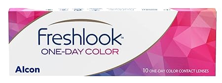 Freshlook OneDay - Daily Disposable Color Contact Lenses (-06.00, Gray, Pack of 10) | From Alcon