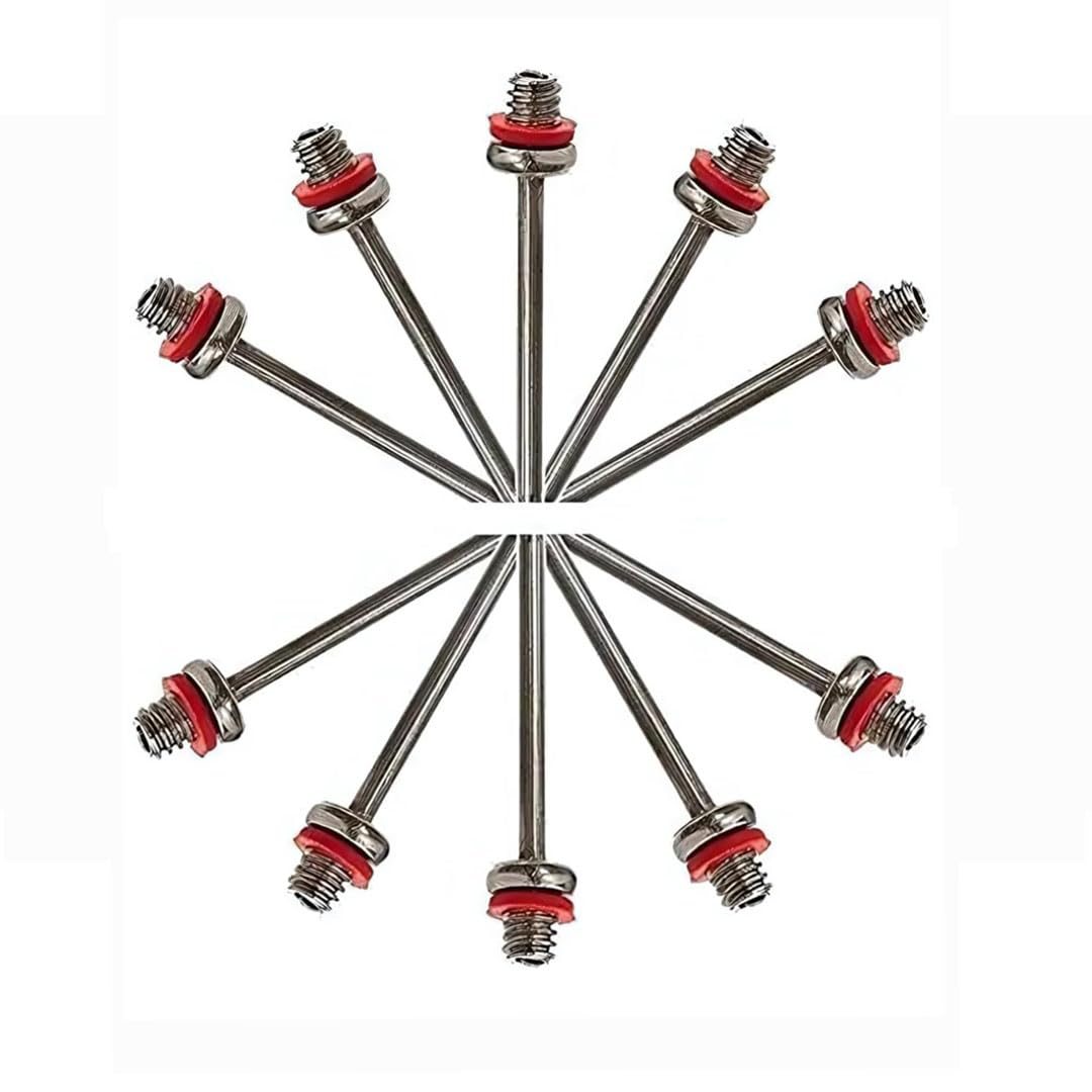 Inflating Stainless Steel Football, Volleyball, Basketball, Handball, Balloon Air Pin Needle (Pack of 10)-image-5