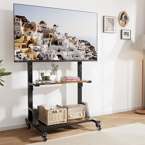 Soporte móvil para TV de 32 a 75 pulgadas con ruedas