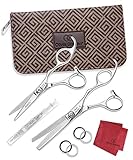 Olivia Garden SilkCut Professional Hairdressing Shear and Thinner Case (5